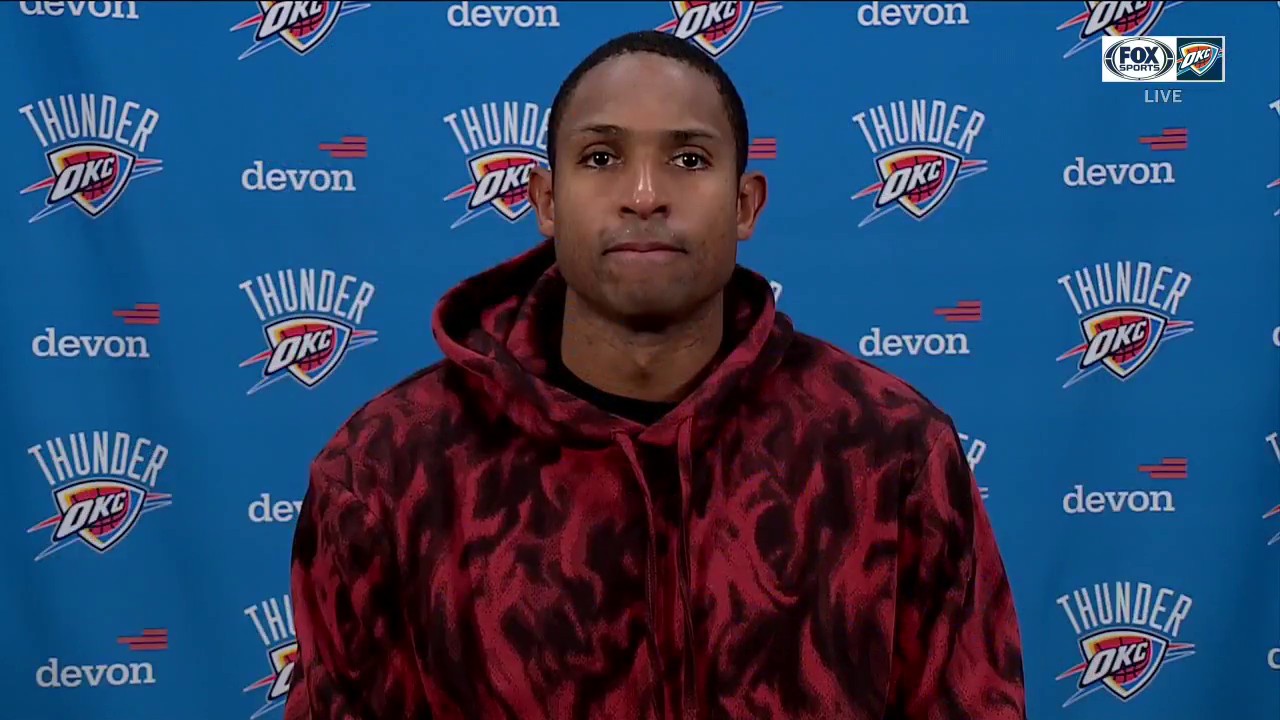 Al Horford on the tough OKC loss against New Orleans