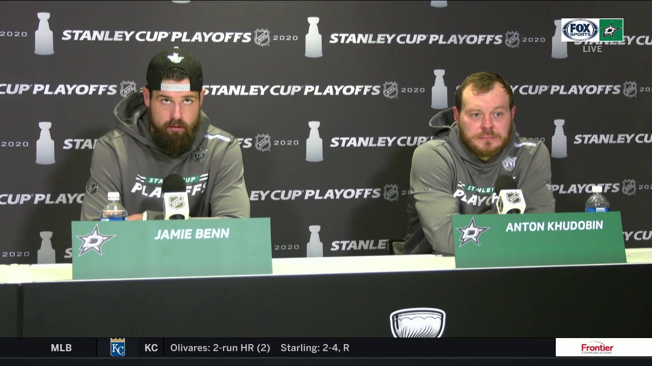 Anton Khudobin has a 25-Save Shutout in the Game 1 Win
