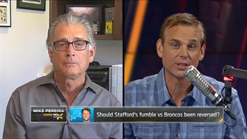 Pereira on Stafford's Sunday night fumble - 'The Herd'