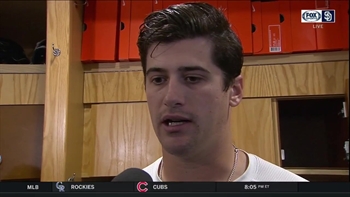 Cal Quantrill talks after his solid start