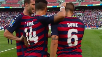 Kelyn Rowe makes it 2-0 for USA against Nicaragua | 2017 CONCACAF Gold Cup Highlights