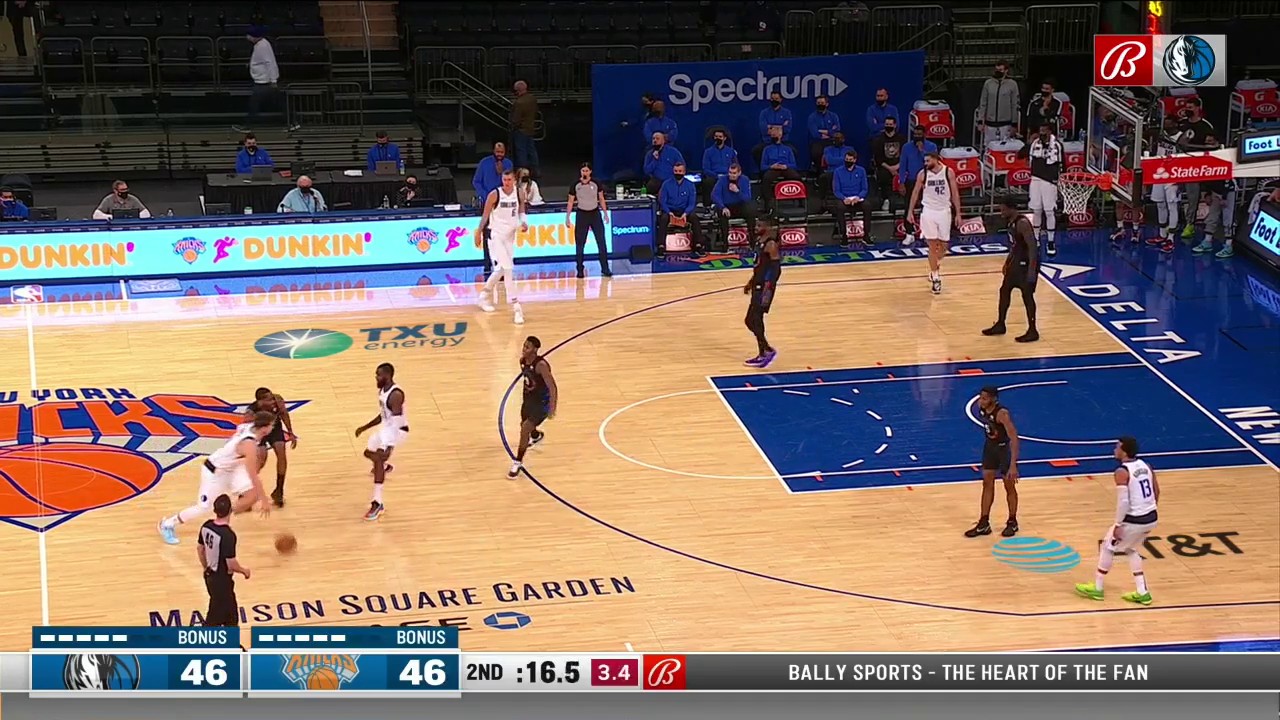 HIGHLIGHTS: Luka Doncic Hits Step Back 3 over RJ Barrett