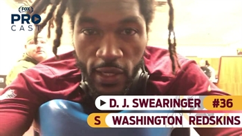 Washington DB D.J. Swearinger takes you inside the Redskins locker room pregame