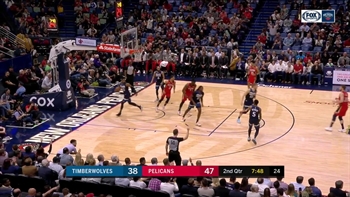 HIGHLIGHTS: Zion to Ball Assist is GOOD for 3