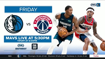 LOOK AHEAD: Mavericks at Wizards | Mavs Live
