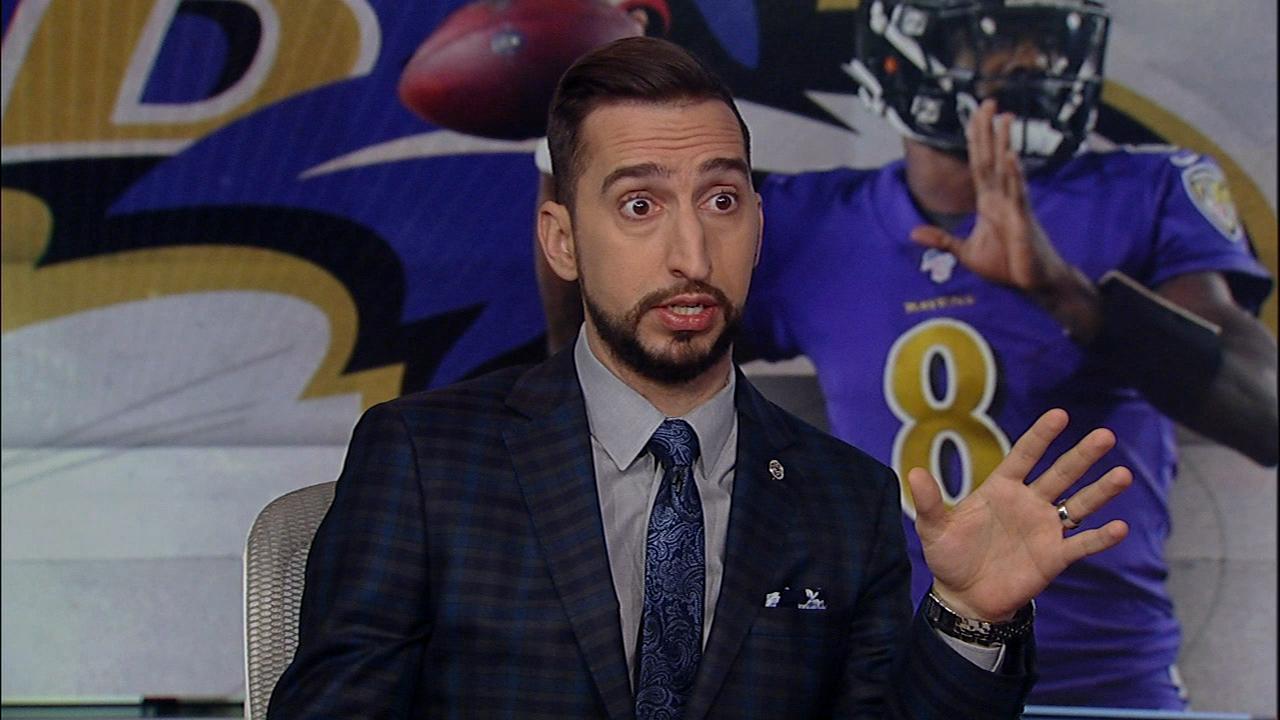 ‘I’m surprised!’: Nick Wright on Lamar Jackson’s 5-TD game in MNF debut | NFL | FIRST THINGS FIRST
