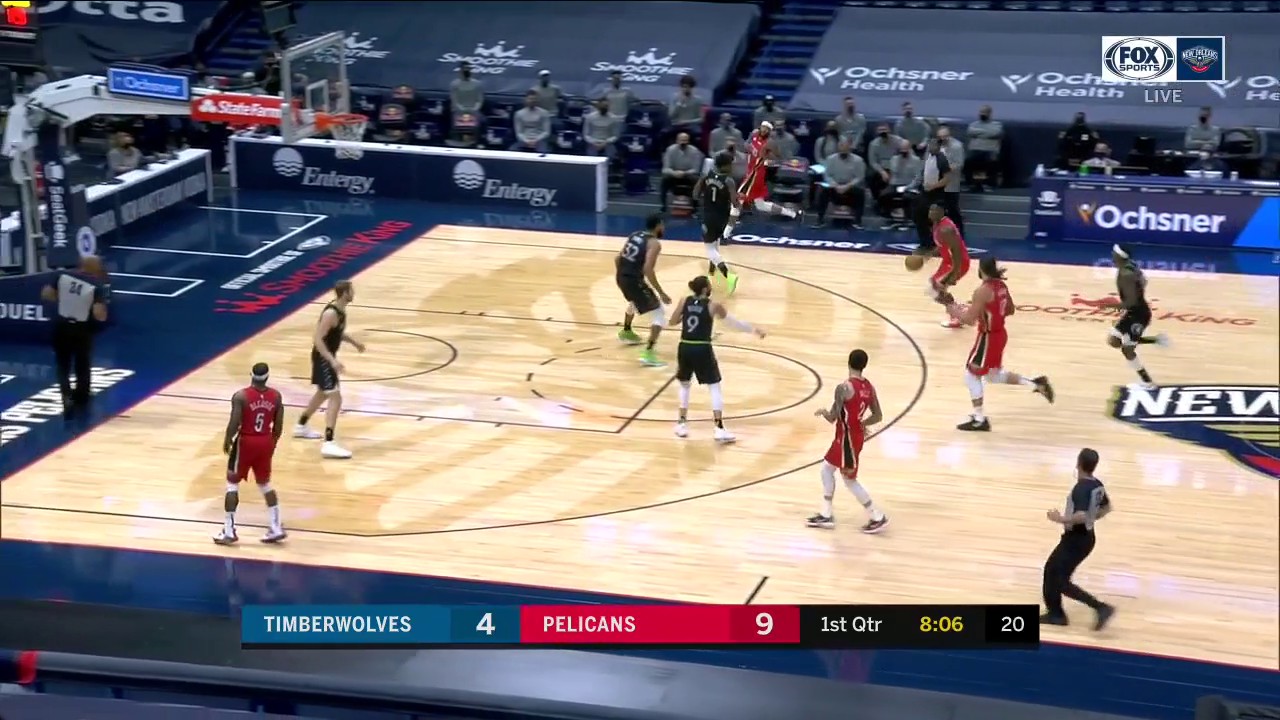 HIGHLIGHTS: Zion Williamson with a Nice Move to the Rim