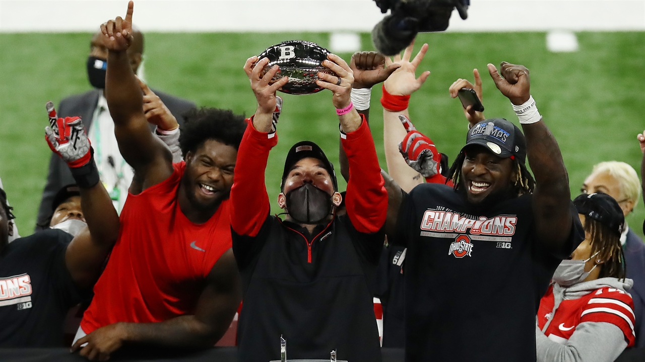Trey Sermon's record-breaking 331 yards power Ohio State to Big Ten Championship over Northwestern, 22-10