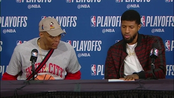 Russell Westbrook, Paul George on Tough Game 5 loss vs. Portland