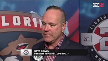 Former Panthers forward Dave Lowry (1993-1997) reflects on his time with the team