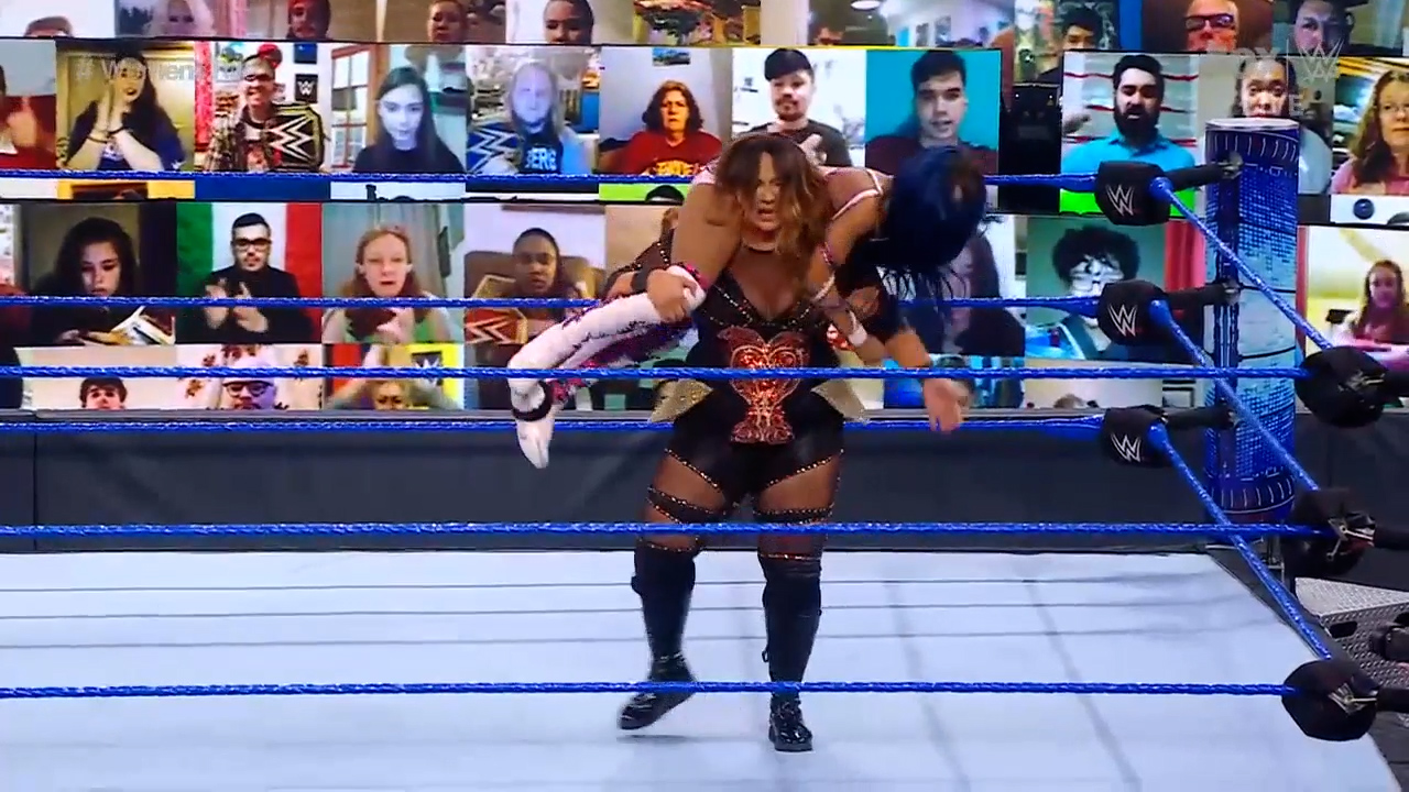 Nia Jax comes after Sasha Banks’ Smackdown Women’s Title