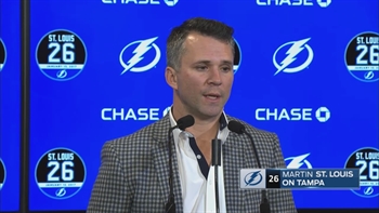 Martin St. Louis on Tampa: 'This will always be home'