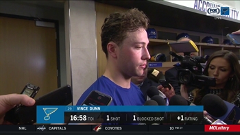 Dunn on loss to Preds: "The details in our game aren't good enough'