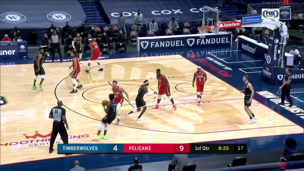 HIGHLIGHTS: Kira Lewis to Jaxson Hayes Alley-Oop