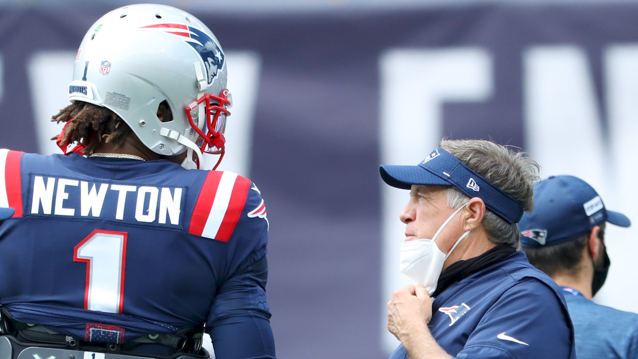 Brandon Marshall: Belichick & Patriots need Cam Newton to finish season strong; can't afford to bench him | FIRST THINGS FIRST