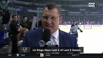 Derek Armstrong is JACKED UP to watch the LA Kings