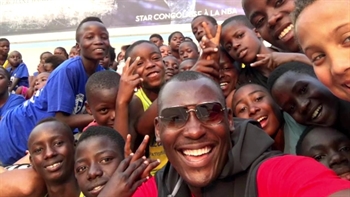 Bismack Biyombo follows Dikembe Mutombo's lead in Congo