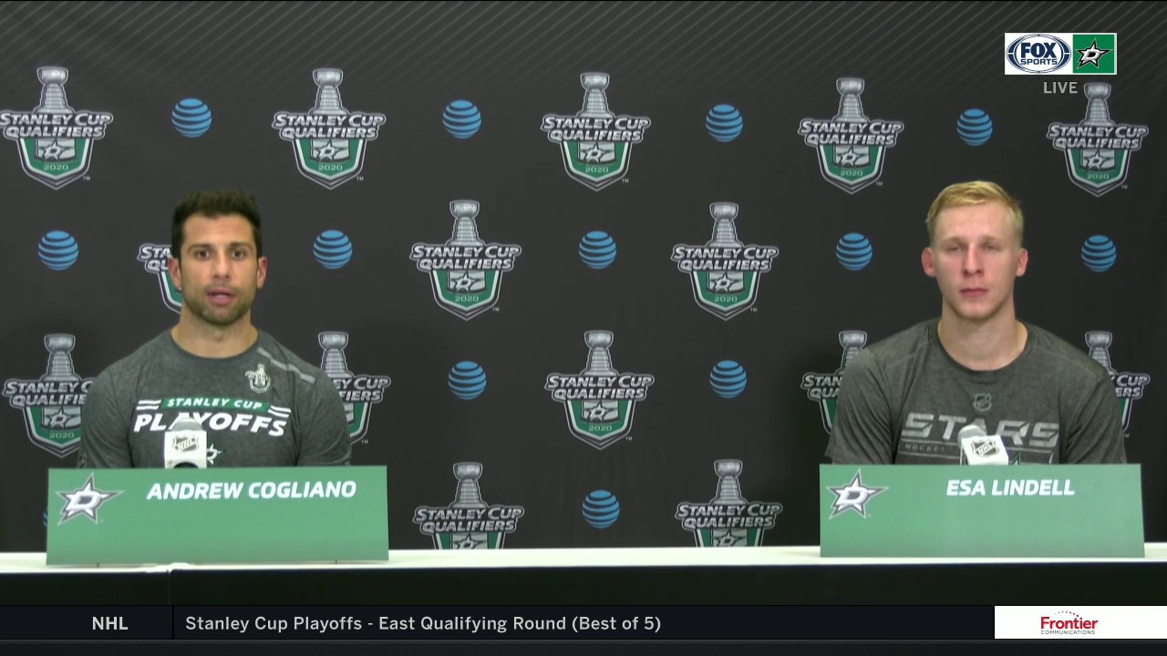 Cogliano, Lindell on the Dallas loss to the Avalanche