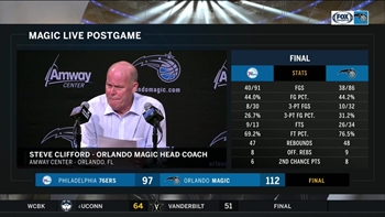 Magic coach Steve Clifford breaks down win over 76ers