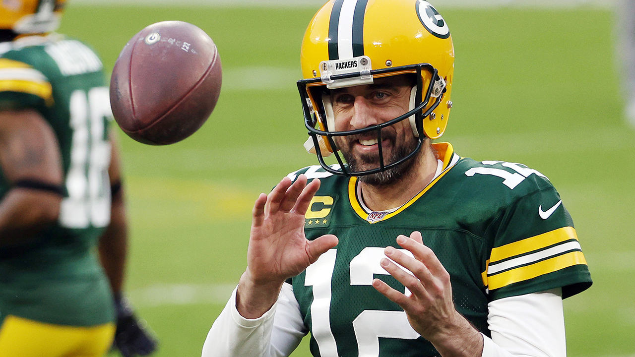 AARON RODGERS FULL INTERVIEW VIDEO: ERIN ANDREWS, BUFFALO BILLS VS. NEW  YORK JETS