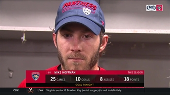 Mike Hoffman details 'minor breakdowns' that proved costly for Panthers in D.C.