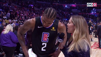 Kawhi Post Game Interview