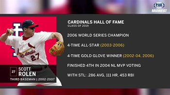 Scott Rolen: Strong bat and glove and now a Cardinals Hall of Famer