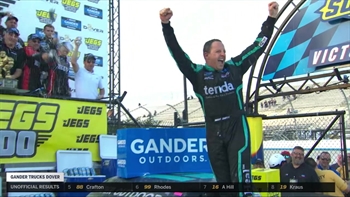 Johnny Sauter wins three straight at Dover after first win of the season