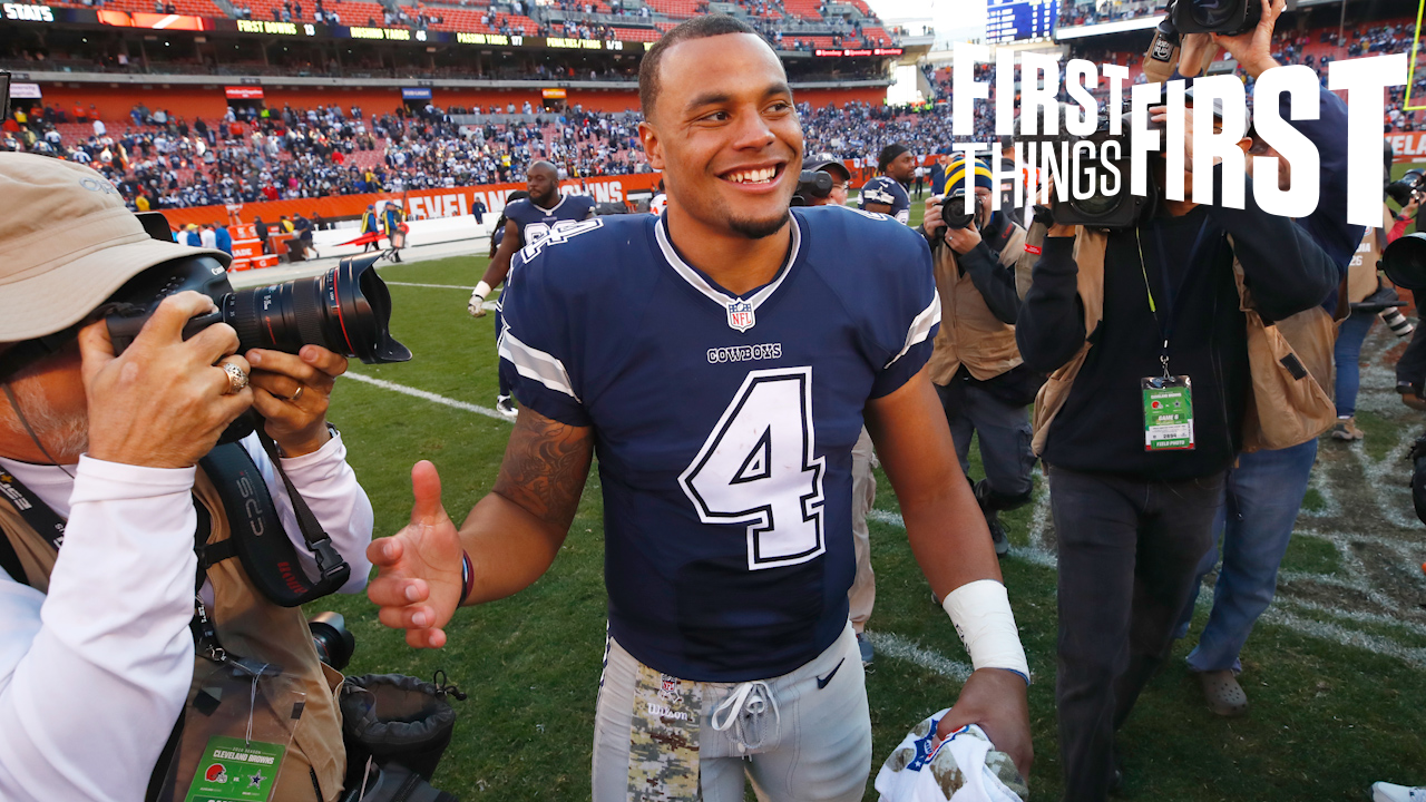 Greg Jennings: Dak Prescott has no ceiling if he's 100% healthy; Cowboys can win NFC East | FIRST THINGS FIRST