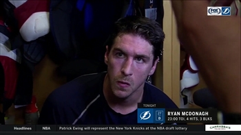 Ryan McDonagh breaks down Lightning's Game 3 loss to Blue Jackets