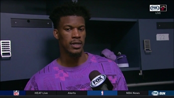Jimmy Butler on getting road win over quality Nets team, importance of Udonis Haslem to Heat