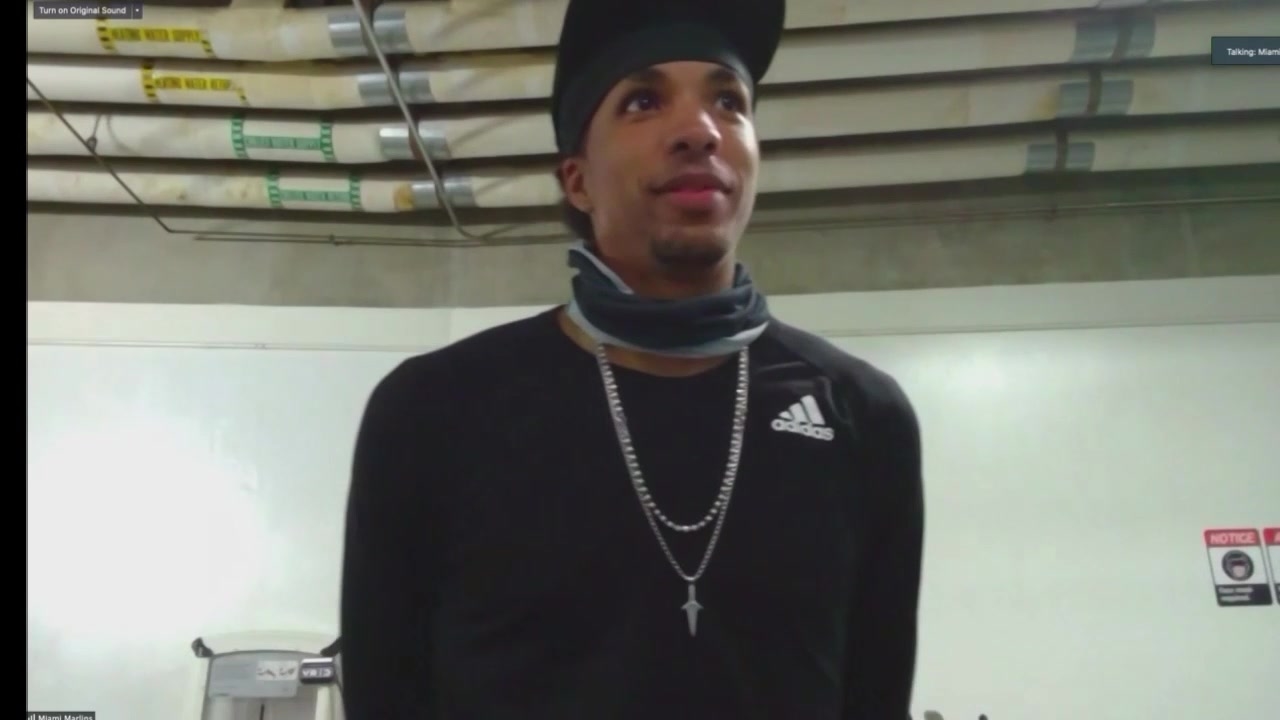 Marlins RHP Sterling Sharp calls MLB debut a 'dream come true'