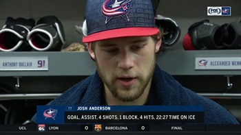 Andy encouraged with Columbus' play, says 'stick with it'