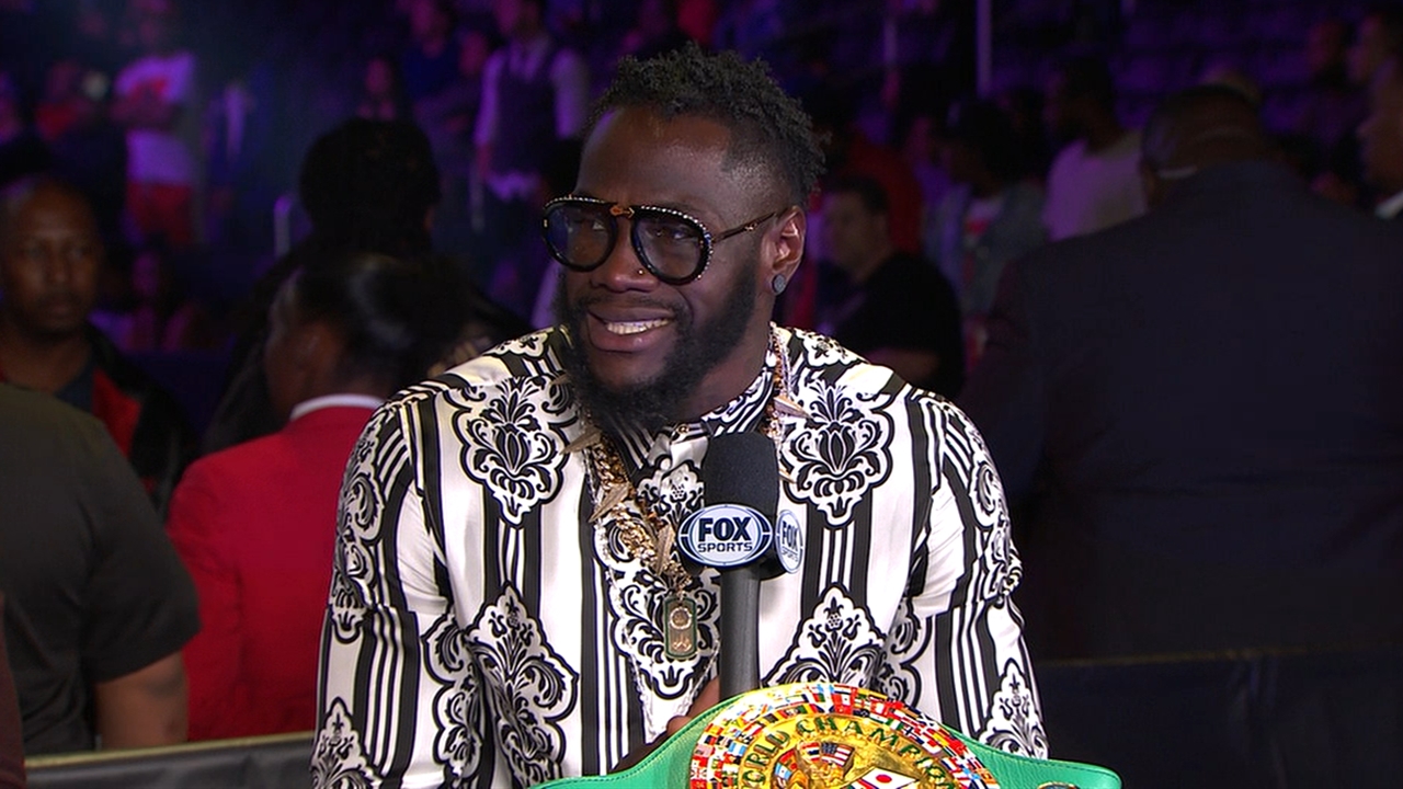 Deontay Wilder reacts to Errol Spence Jr.'s win over Shawn Porter | PBC ON FOX