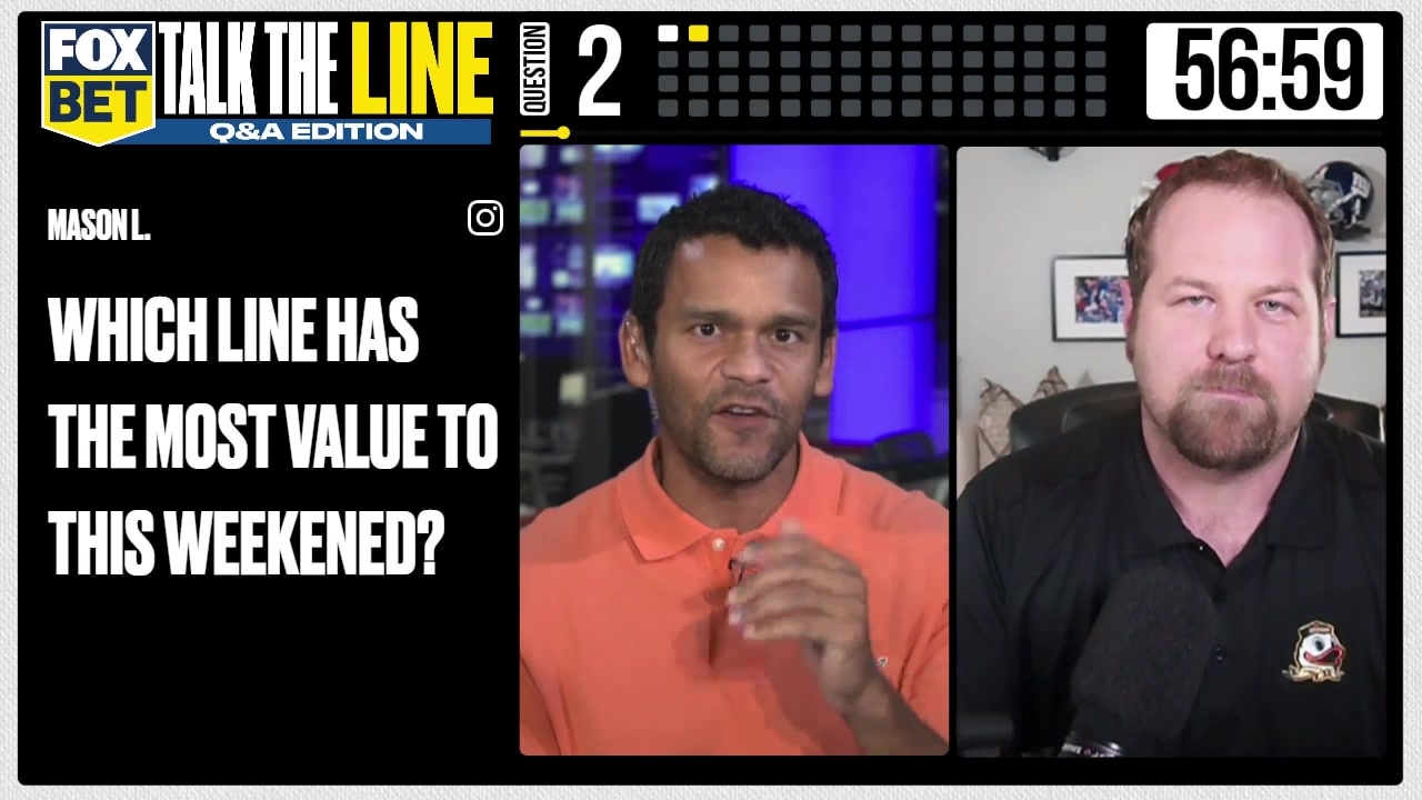 Which NFL line has the most value in Week 10?