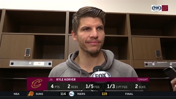 Kyle Korver pinpoints transition defense as team's area that needs work, evaluates return to floor