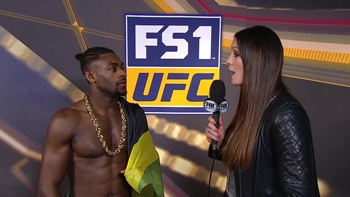 Aljamain Sterling talks to Heidi Androl | INTERVIEW | POST-FIGHT | INTERVIEW