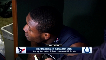 Corey Moore on playing in the snow: 'It was pretty fun'