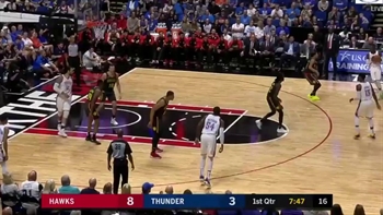 Dennis Schroder Highlight Reel | Atlanta Hawks at OKC Thunder