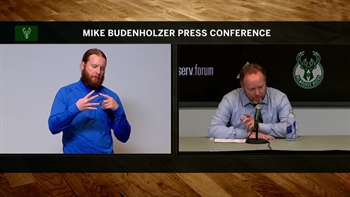 Coach Bud breaks down Bucks' win over Bulls (with ASL interpreter)