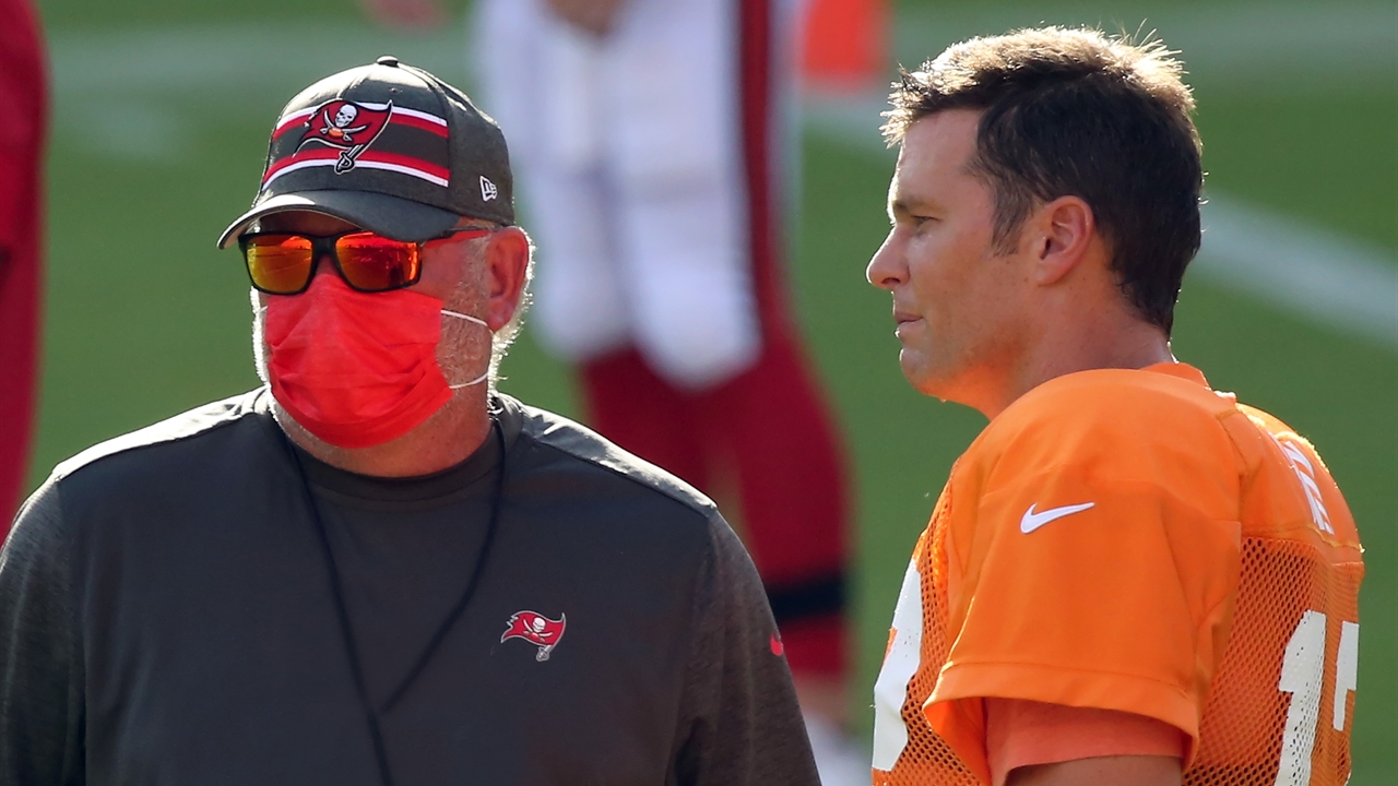 Colin Cowherd: 'Tom Brady and Bruce Arians are literally opposites. It's imperfect'