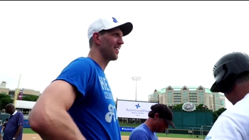 Dirk next up for BP | 2018 Heroes Celebrity Baseball Game