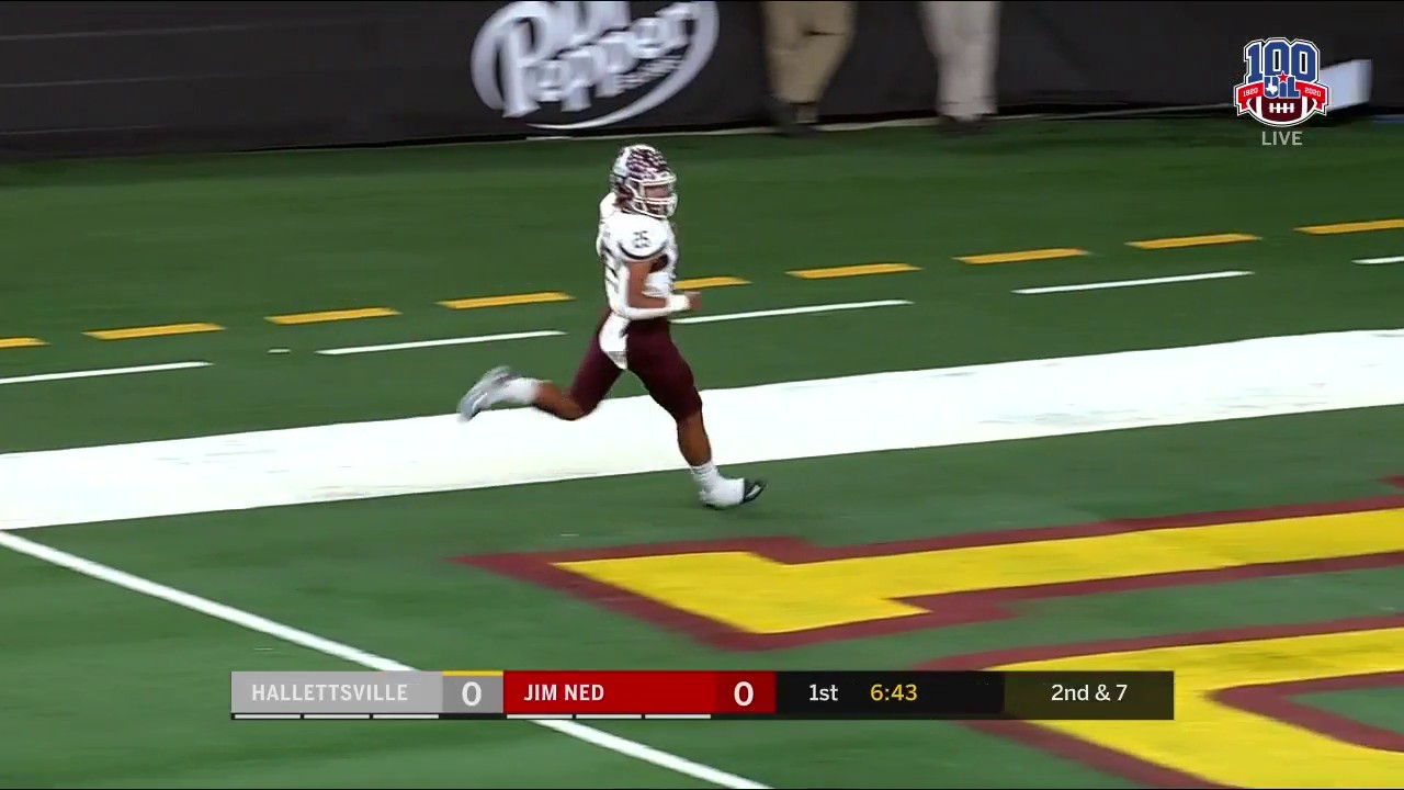HIGHLIGHTS: Jonathan Brooks 56-Yard TD Run Opens the Scoring | UIL State Championship