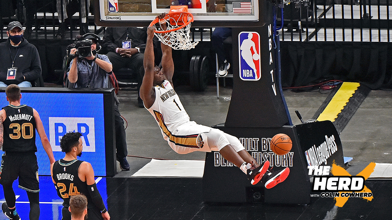 Antonio Daniels on Zion's 'dominant' season with Pelicans, talks Nets developing chemistry | THE HERD