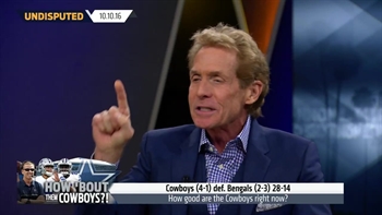 Skip Bayless is incredibly happy because there is something special going on in Dallas | UNDISPUTED