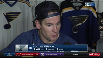 Upshall: Blues' win was 'a good overall effort for our team'