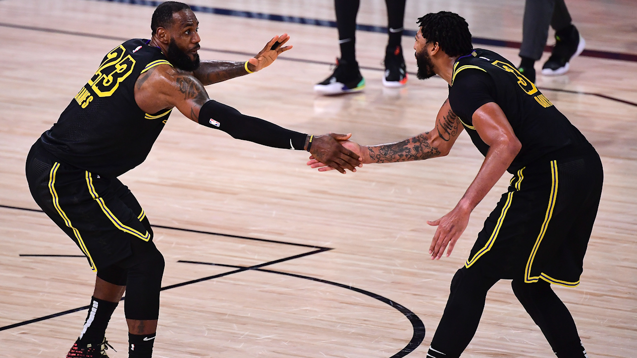 Nick Wright discusses the potential for Lakers vs Rockets series winner to win the title | FIRST THINGS FIRST