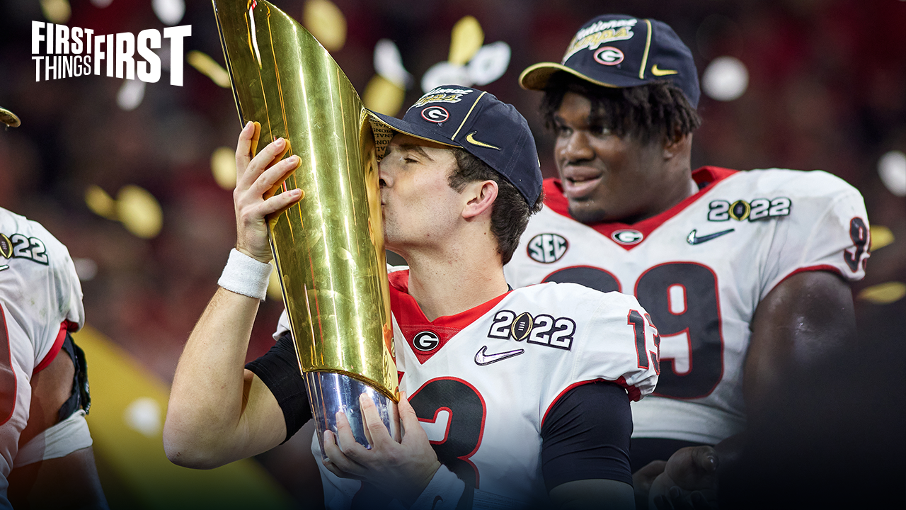 Nick Wright celebrates Georgia winning the championship: 'Alabama losing is good for all of us' I FIRST THINGS FIRST