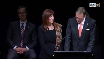 Henry & Susan Samueli commend Scott Niedermayer's leadership
