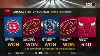 Heat look for 5th straight win against Bulls in the Windy CIty